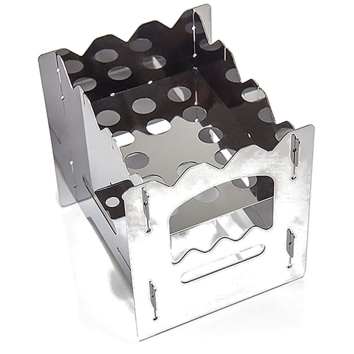 Petromax Hobo Stove BK1, kamin, silver