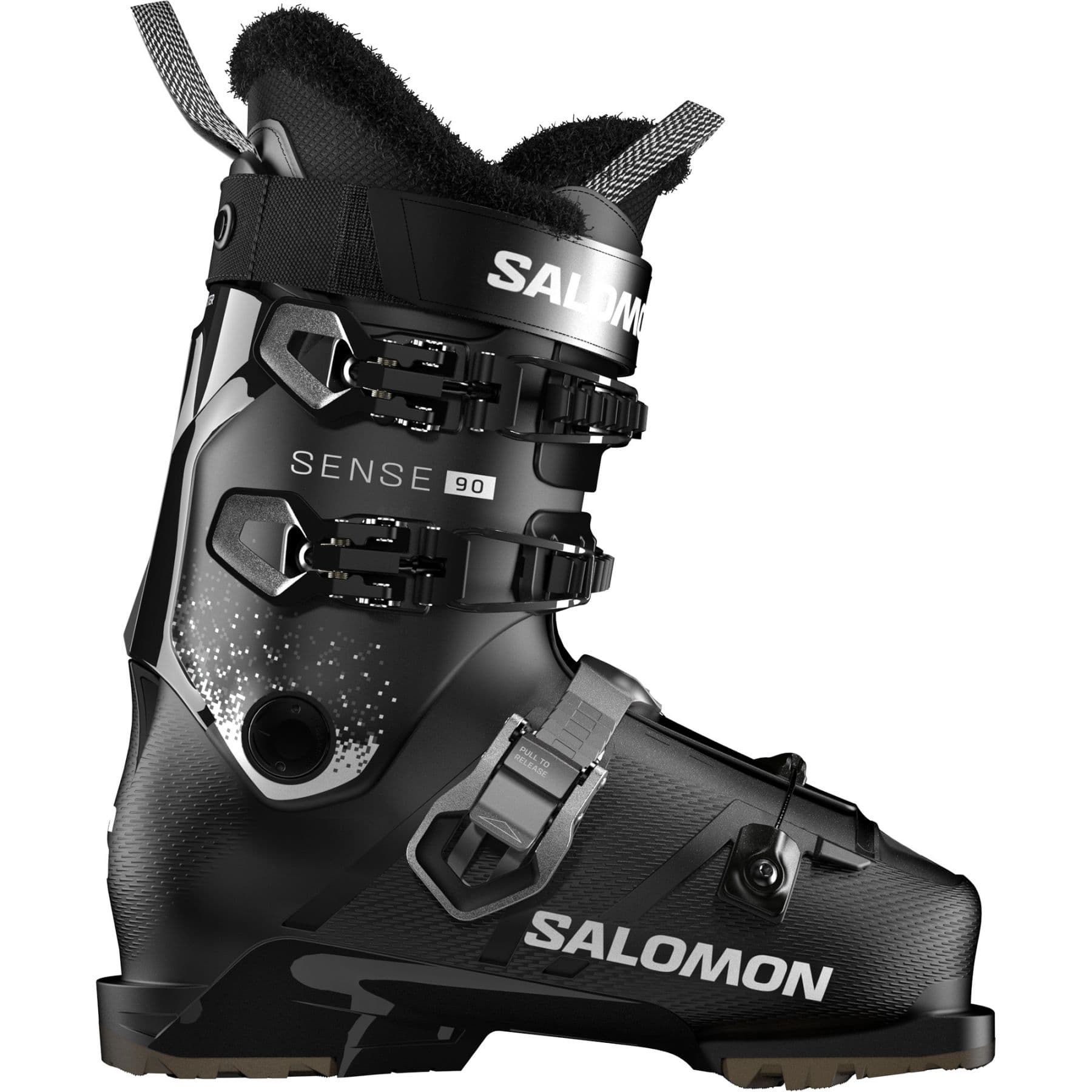 Salomon Sense 90 GW, Skidpjäxor, Dam, Svart