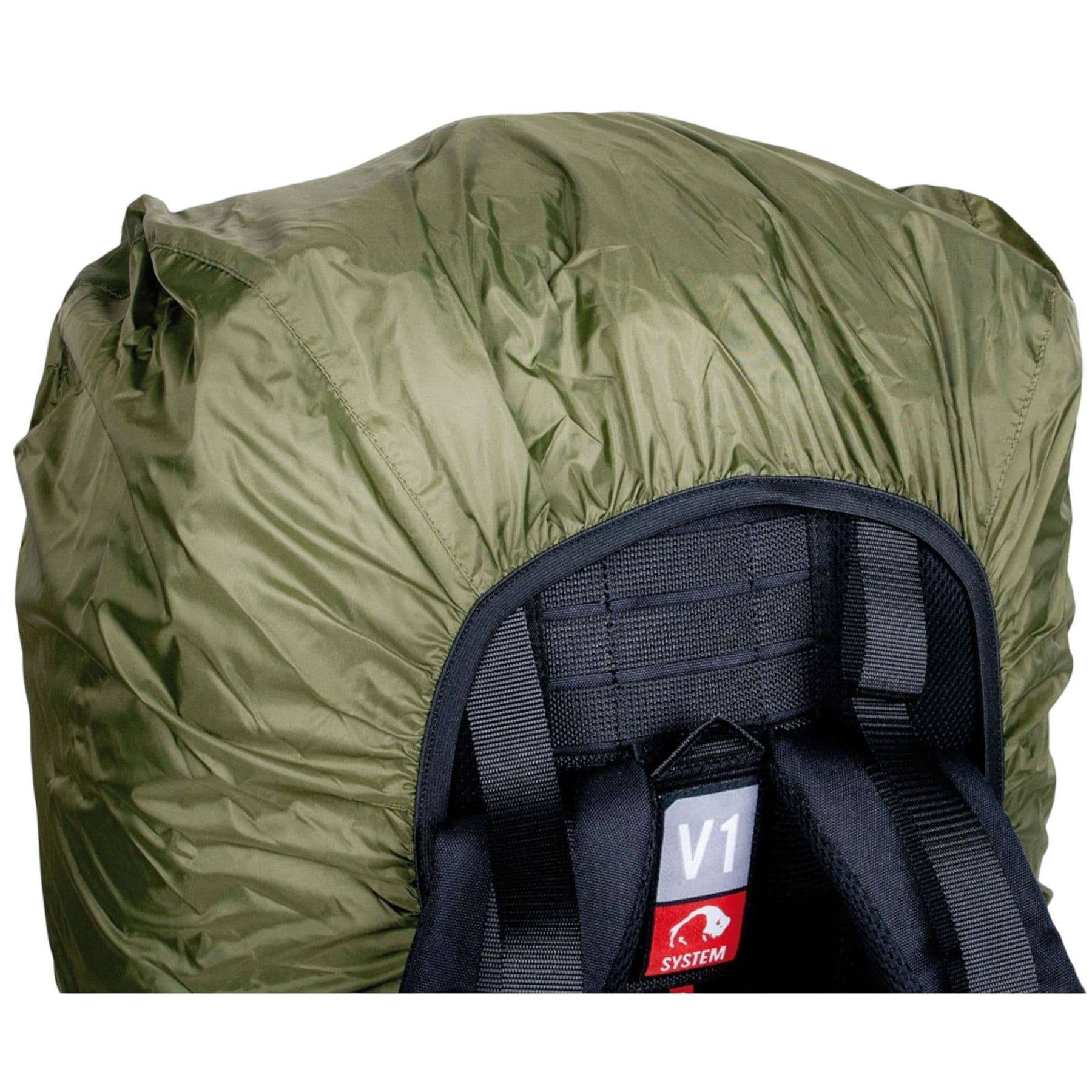 Tatonka Rain Flap M, regnskydd för ryggsäck, grön
