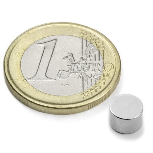 Skivmagnet 6x4 mm