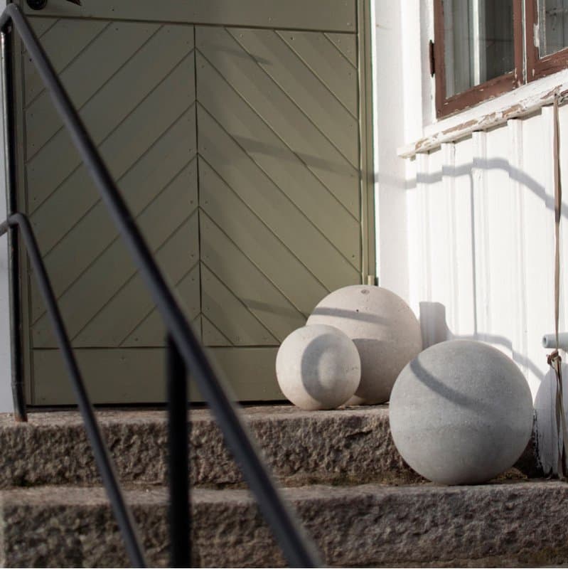 Kugler i Beton til Have og Terrasse 3 Størrelser fra by Brorson