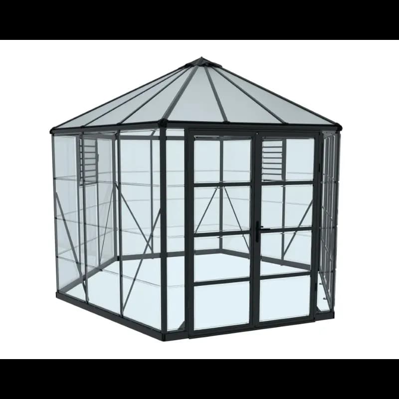 Palram - Canopia Oasis hexagonalt drivhus 9 m2 - 540-102