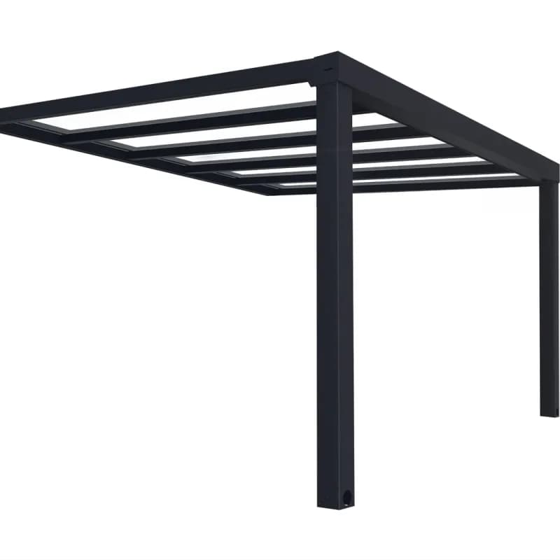 Palram - Canopia STOCKHOLM terrasseoverdækning 3,4x3,7m antracitgrå - 540-121
