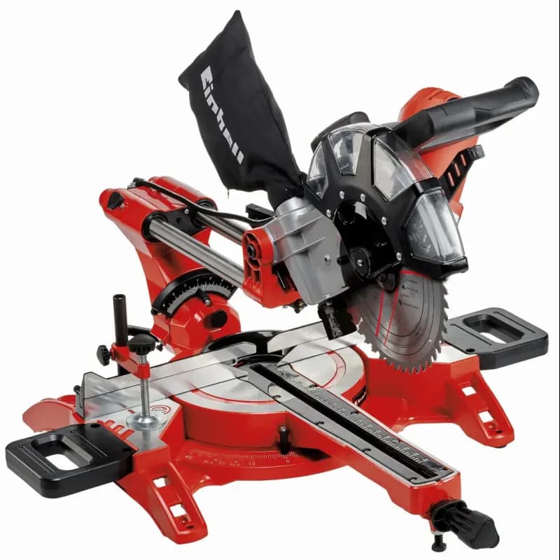 Einhell TC-SM 2534/1 dual kap-/geringssav med udtræk Ø250 mm 230V/2100W