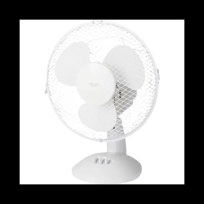 Nordichome Bordblæser, 230mm 2 Hastigheder 20w, Hvid