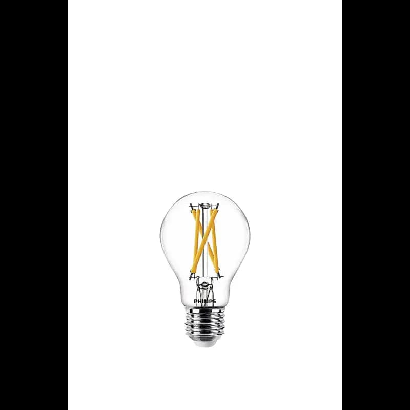 Philips Led Pære 60w 1 Pak Std E27, Klar, Varmgøld Dæmp