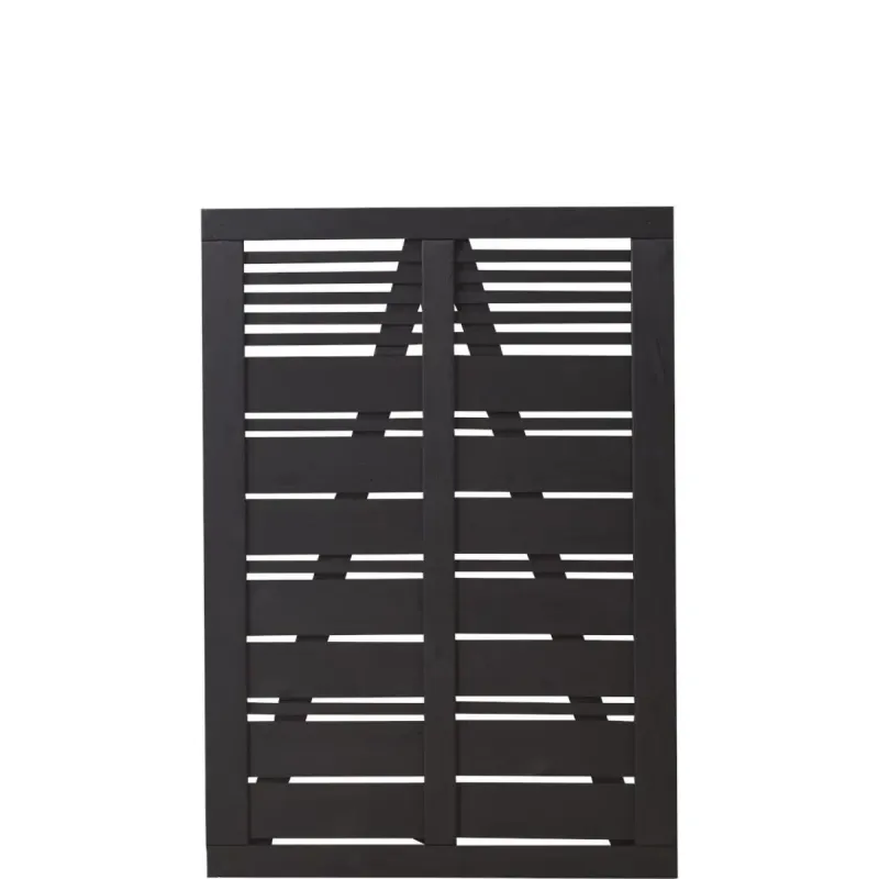 Plus Silence Terrasse Havel�ge 100x140 cm grundmalet sort 15317-15