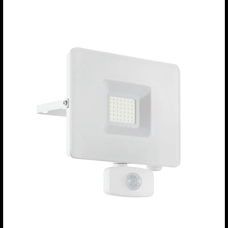 EGLO Faedo 3 Ude Projektør Sensor 30w Ip65 Hvid - Udendørslampe - 33158