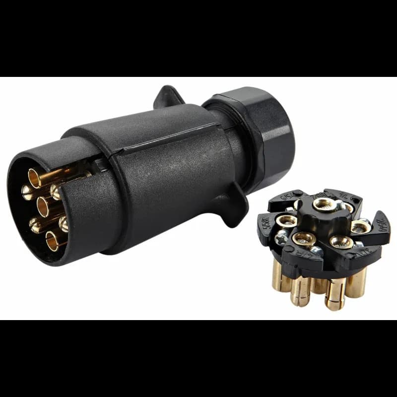 Work>it nylon stikprop 7-polet sort