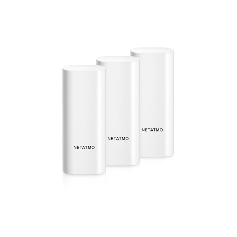 Netatmo Smart Door and Window Sensors 3 pcs. in box Dør- og vinduessensor - 3 stk.