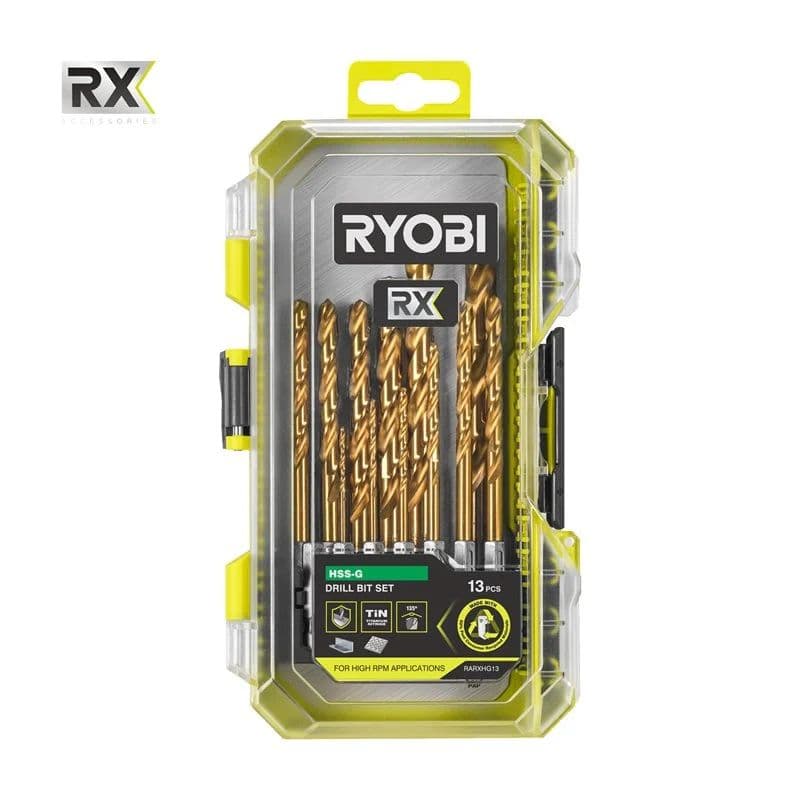Ryobi RX HSS-G Borsæt - 13 dele - RARXHG13