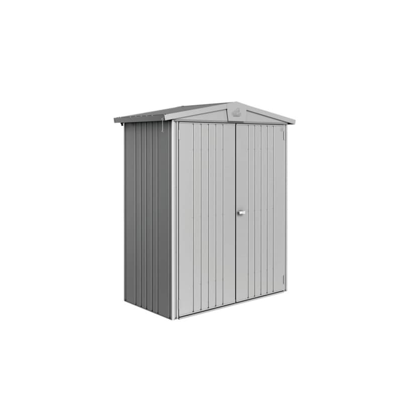Biohort Europa Redskabsrum 1 Sølv Metallic