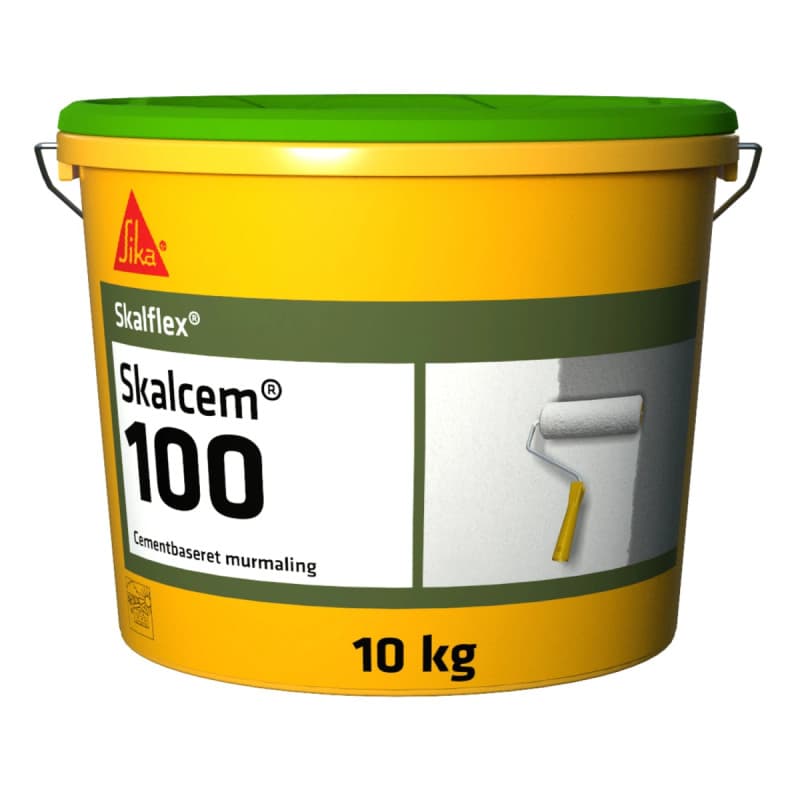 Skalcem 100 cementmurblanding, Mellemgul, 10 Kg