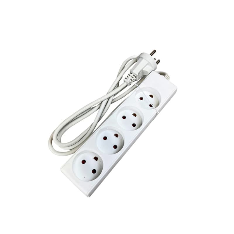 Gripo Stikdåse 4 Udtag Hvid - 21515