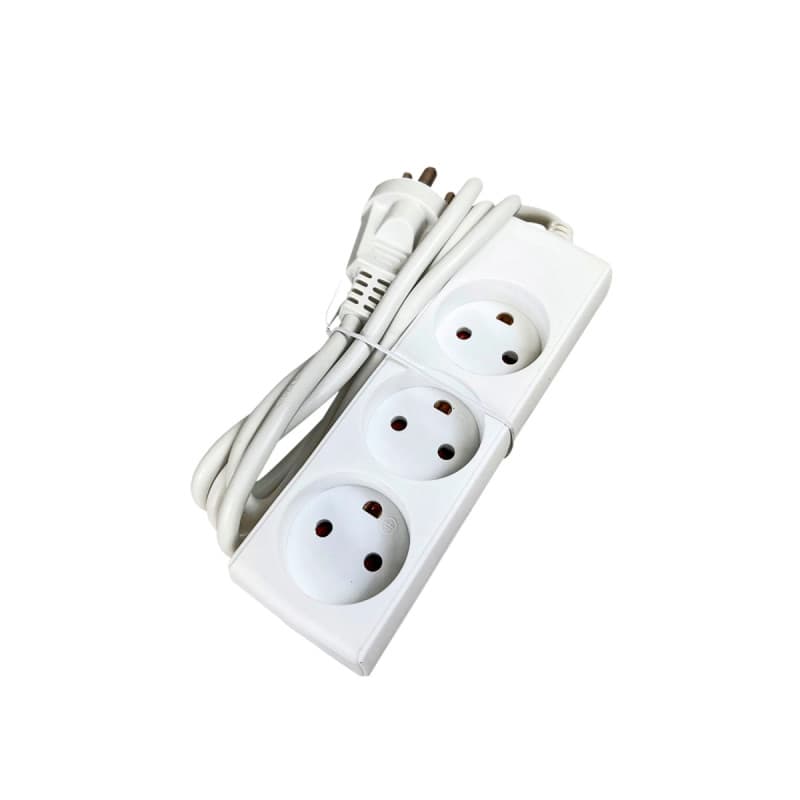 Gripo Stikdåse 3 Udtag Hvid - 21508
