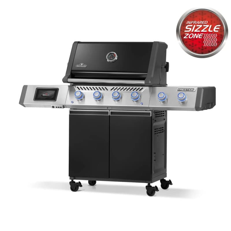 Napoleon Prestige PROâ„¢ 500 Connected, rustfri stål/sort - PRO500VXRSIBPK-DK