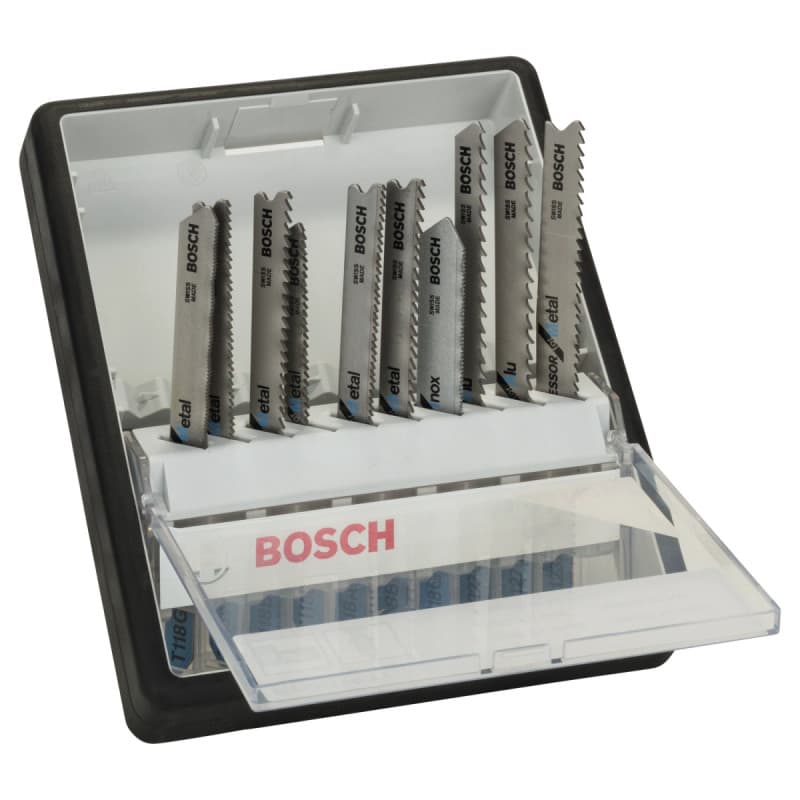 Bosch Stiksavklinge Robustline Metal T-skaft 10stk - 2607010541