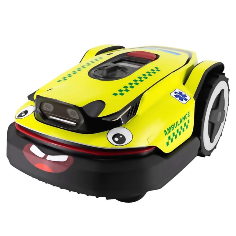 Ambulance Skins - Folie til Roborock RockNeo Q, RockMow S