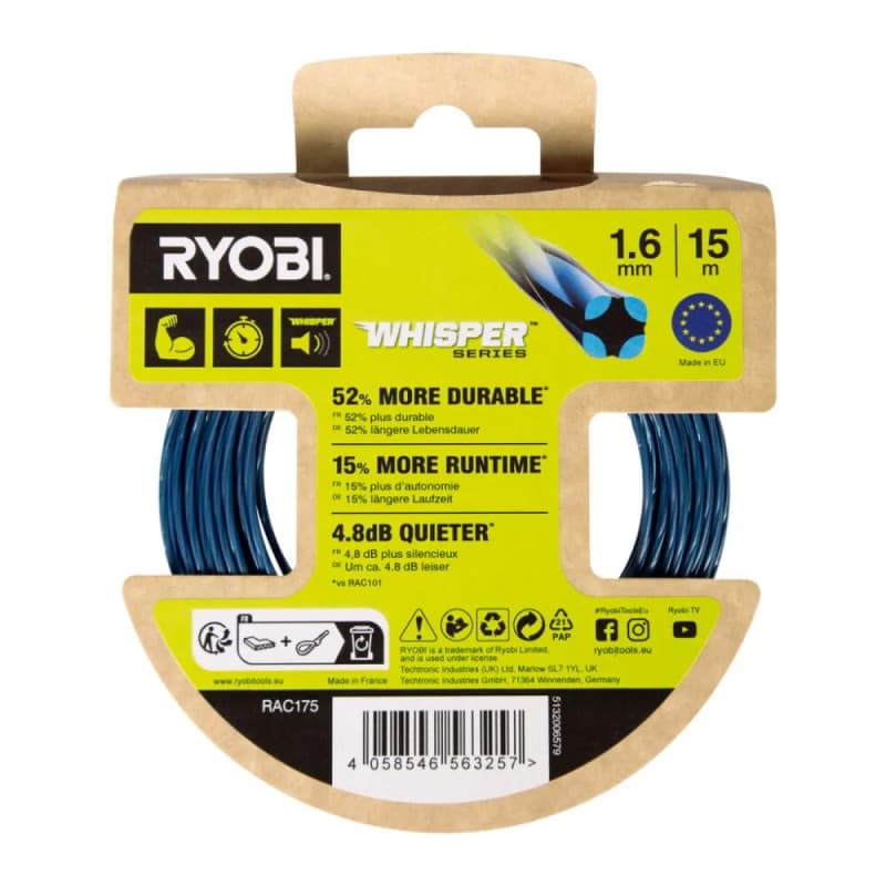 Ryobi Trimmertråd Rac175 - 5132006579