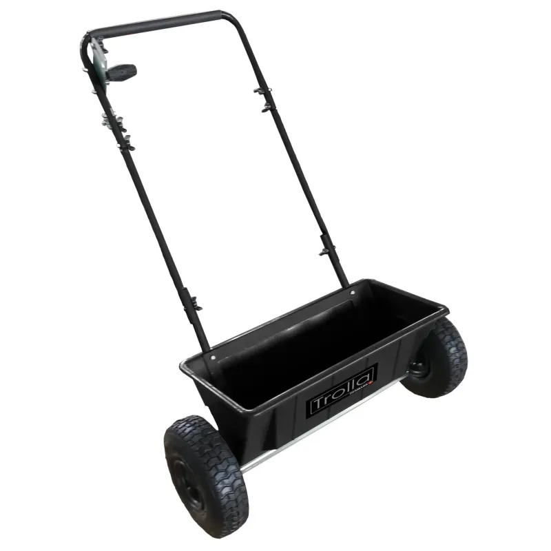 Trolla S�maskine / valsespreder 25 L med luftgummihjul