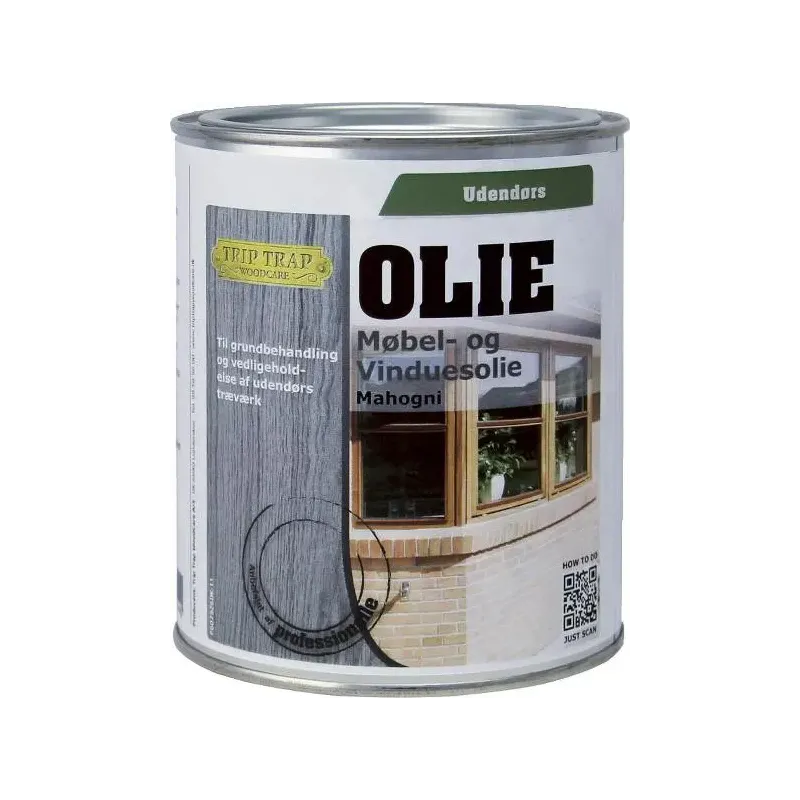 Trip Trap M�bel Og Vinduesolie Mahogni 0,75lt