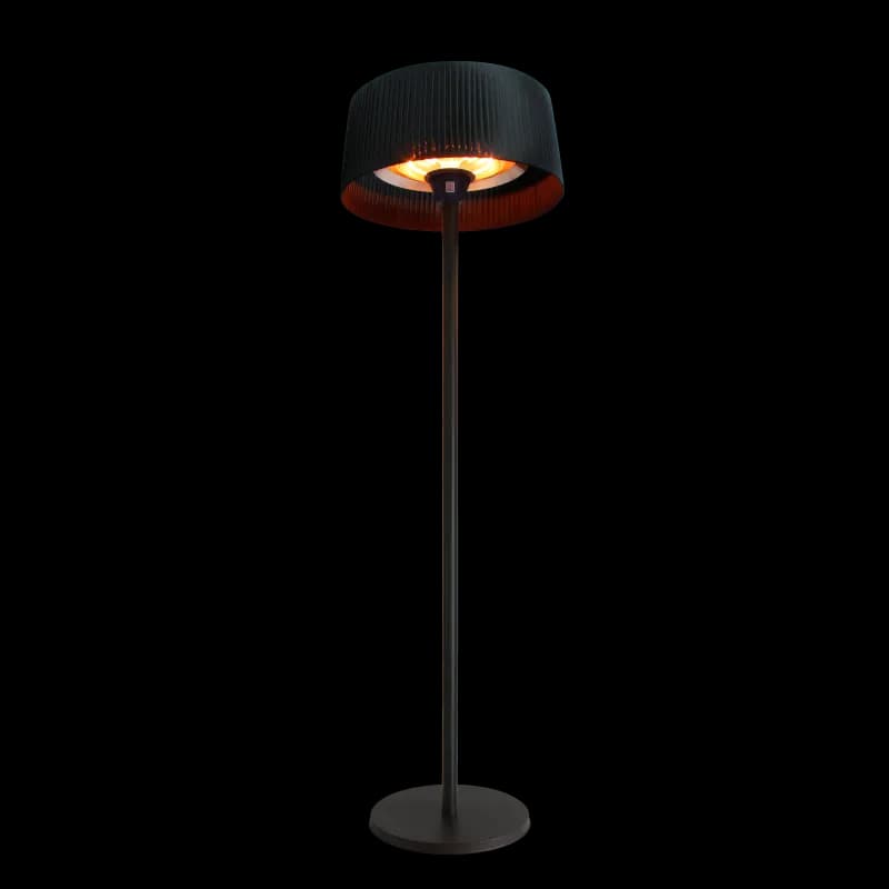 Terrassevarmer Gulvmodel M/ Sk�rm �60 Cm 900/1200/2100 W Ha