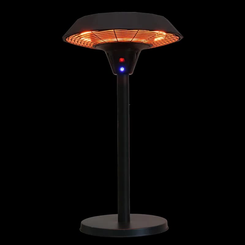 Terrassevarmer Bordmodel Ufo 800/1200/2000 W Remote Ha