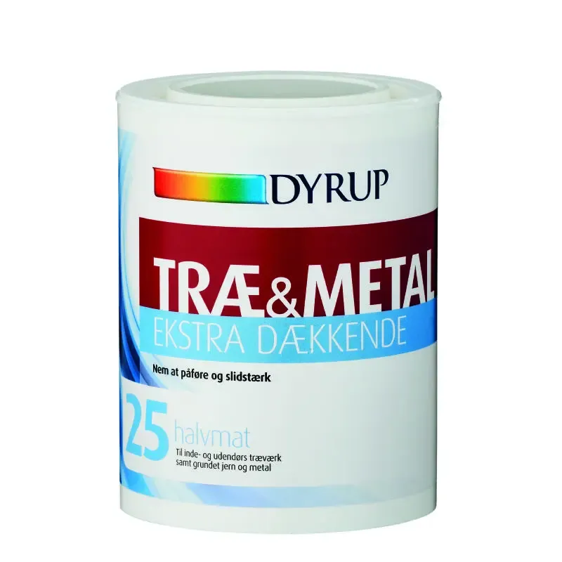 Dyrup Tr� & Metal 25 Ekstra D�kkende S0502y - 0,75lt