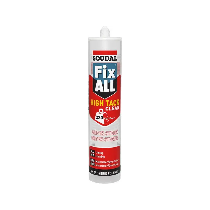 Fix All Ht Clear Montagelim Soudal Klar 290ml