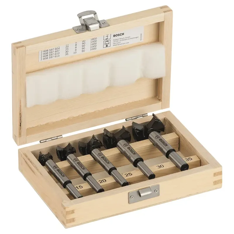 Bosch Forstnerbors�t Hm �15-20-25-30-35mm 5stk - 2607018750