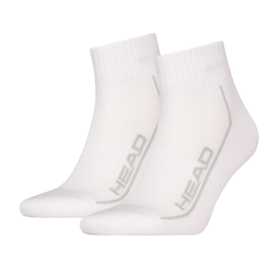 Head Performance Quarter Socks 2-Pack White