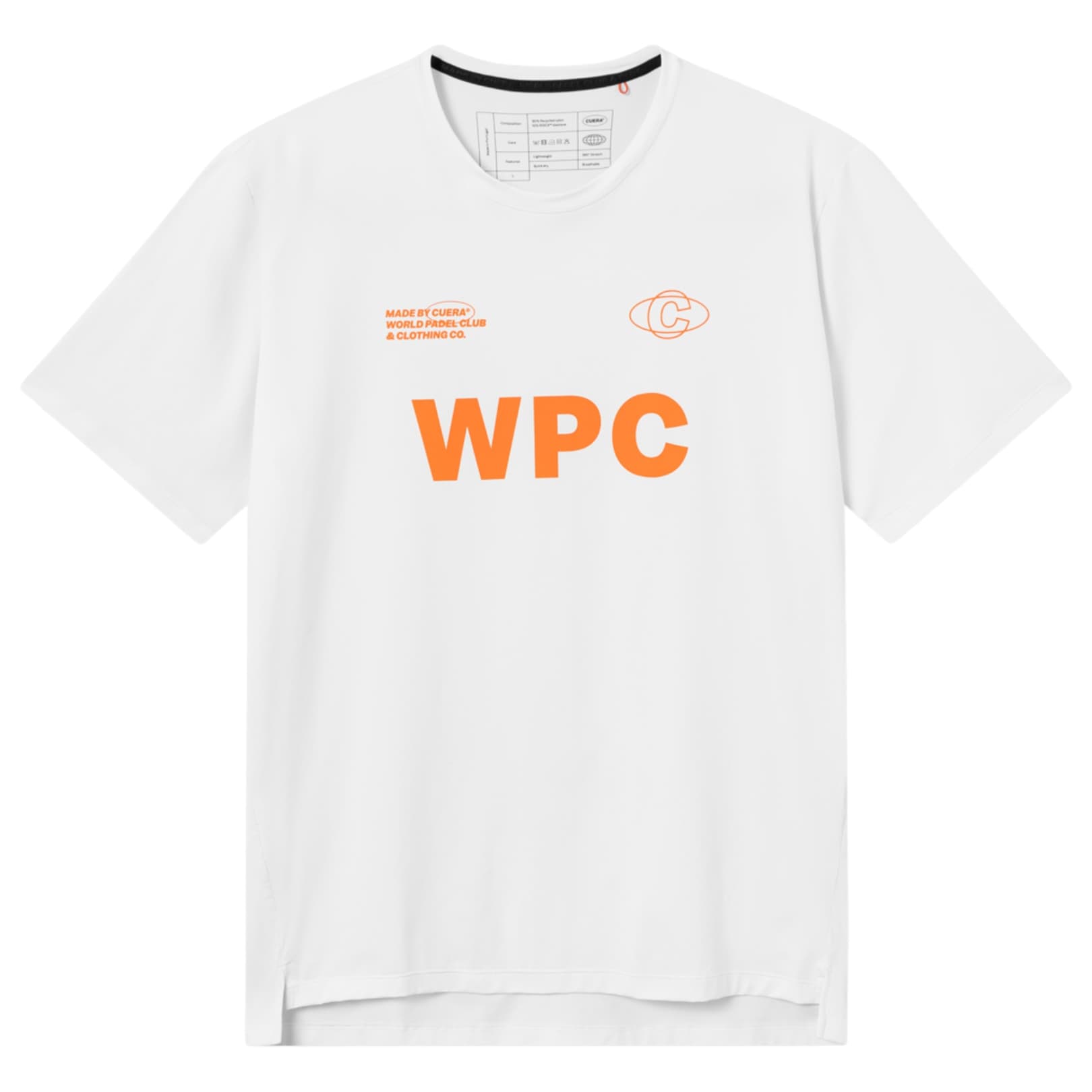 Cuera Active WPC Light Weight T-shirt White
