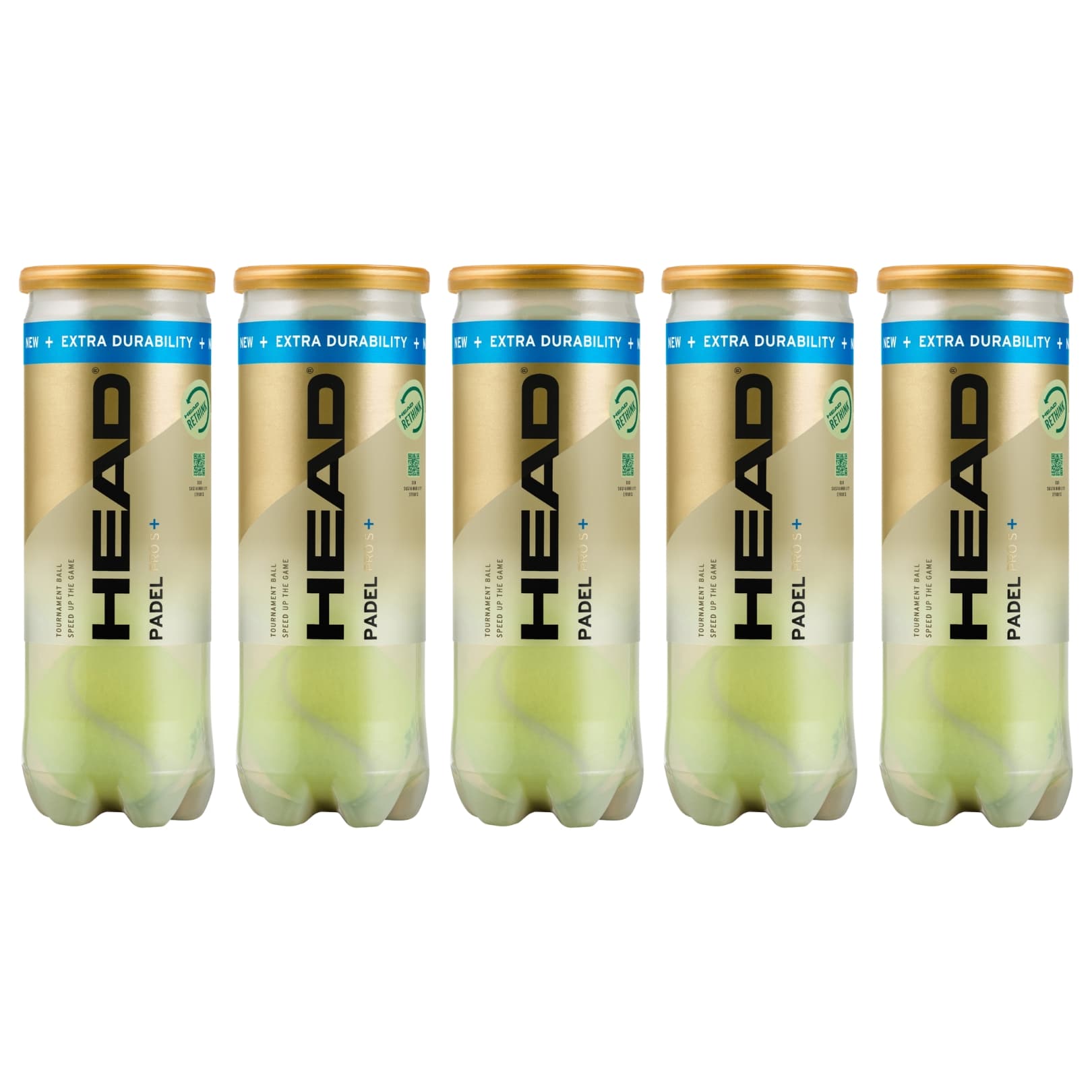 5x Head Padel Pro S+