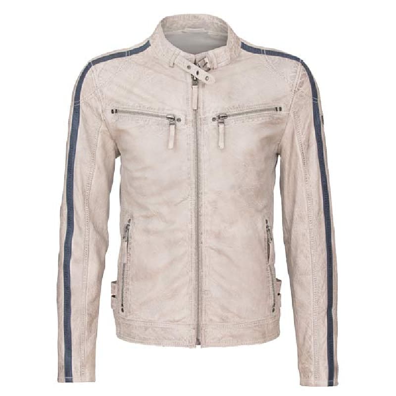 Cool laederjakke - Heroes fra Gipsy smart herrejakke FRI FRAGT XL