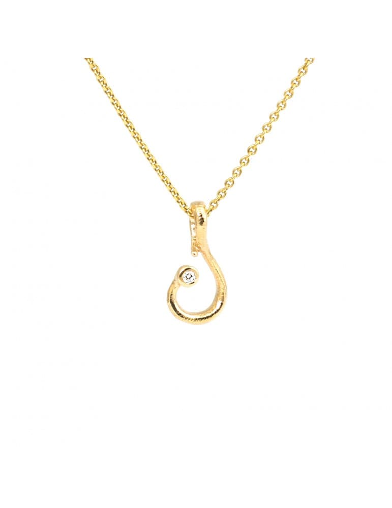 Per Borup - Ophelia vedhæng, 14 kt. guld - Charms og vedhæng