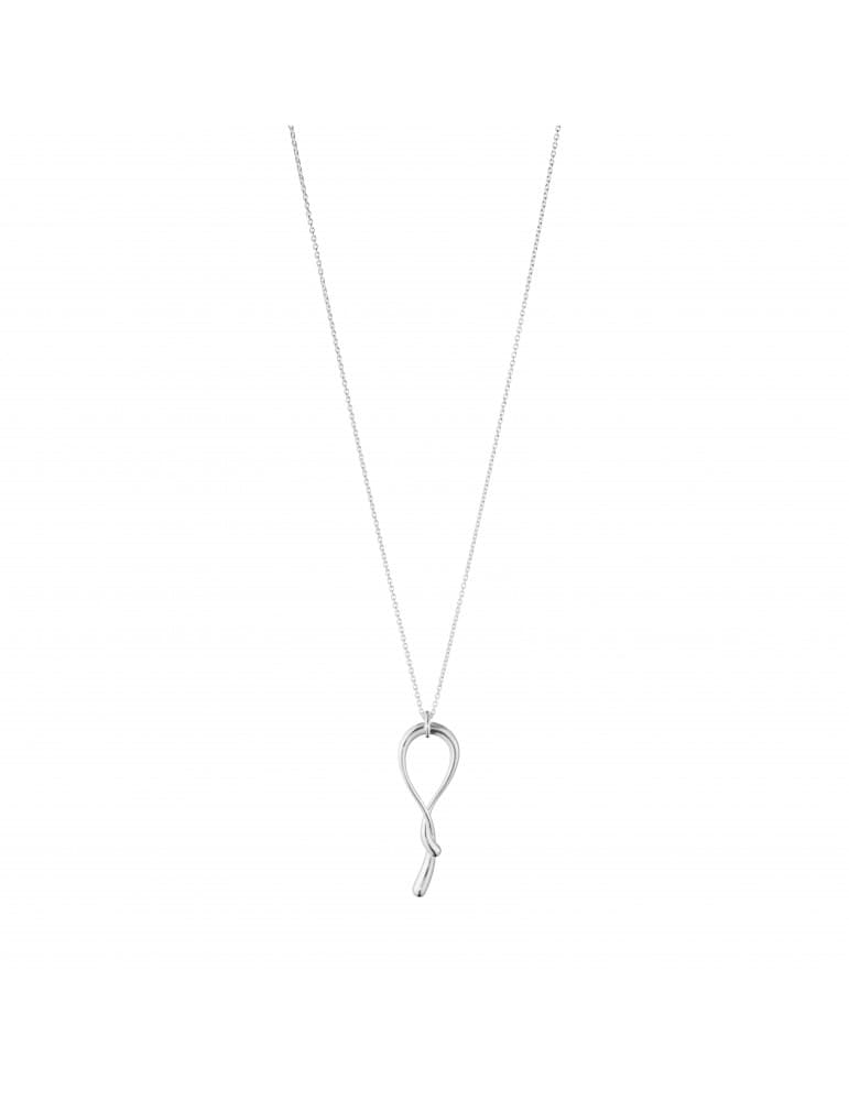 Georg Jensen Mercy Swirl halskæde i sølv - Georg Jensen
