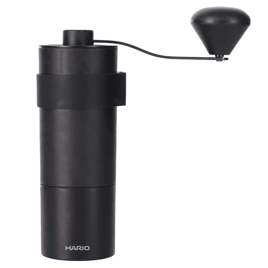 Hario Mini Black PRO manuell kaffekvarn i rostfritt stål