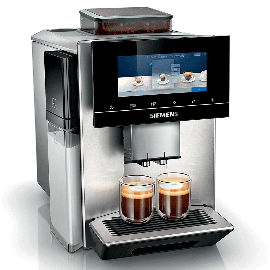 Siemens TQ905RZ3 EQ900 Plus Espressomaskine Inkl. AutoCalc'n Clean