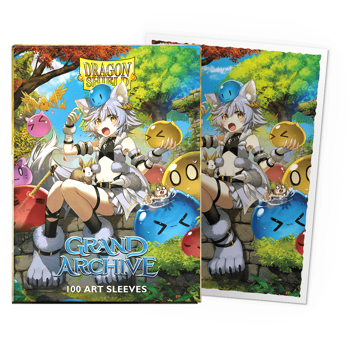 Dragon Shield - Silvie, Slime Sovereign - Matte Art Sleeves