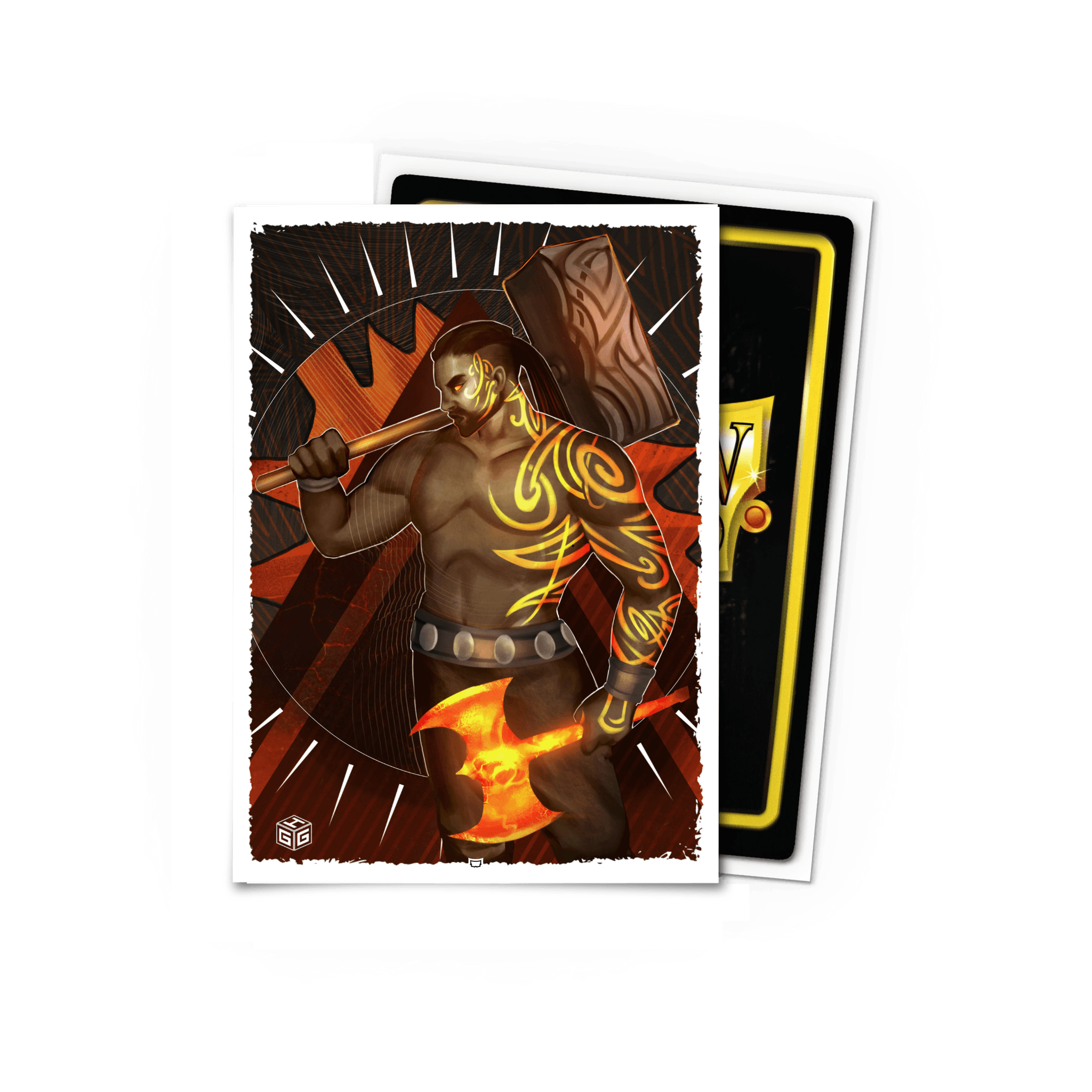 Dragon Shield - Volcanic Warrior - Varia