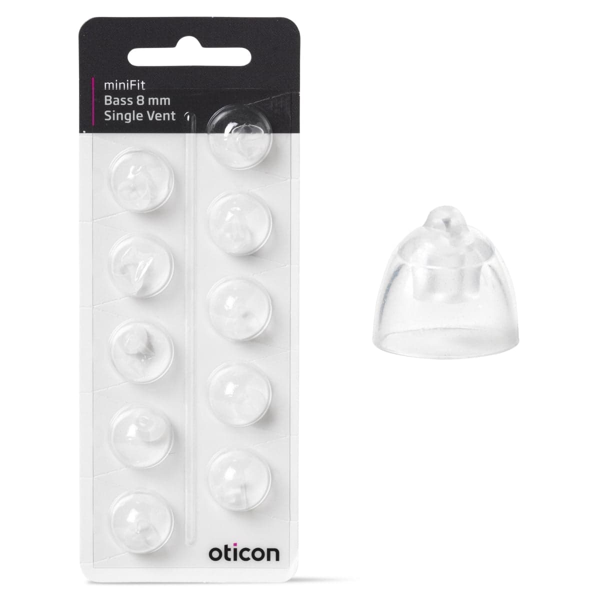 Oticon Dome Bass enkel Minifit