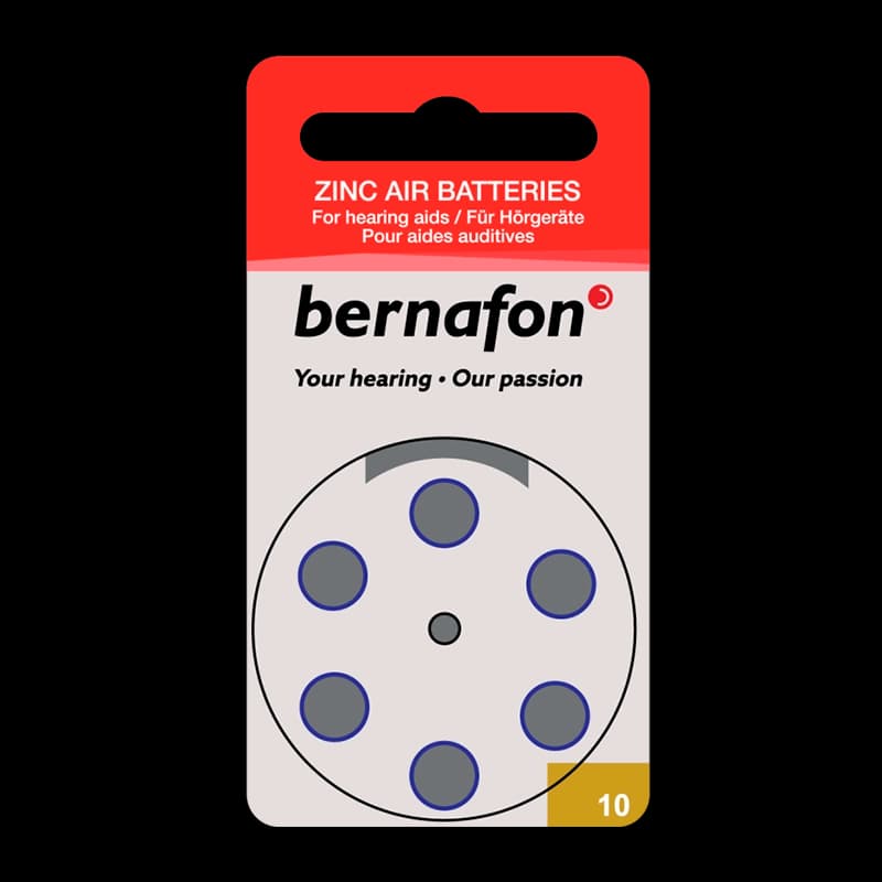 Bernafon 10 Batteri