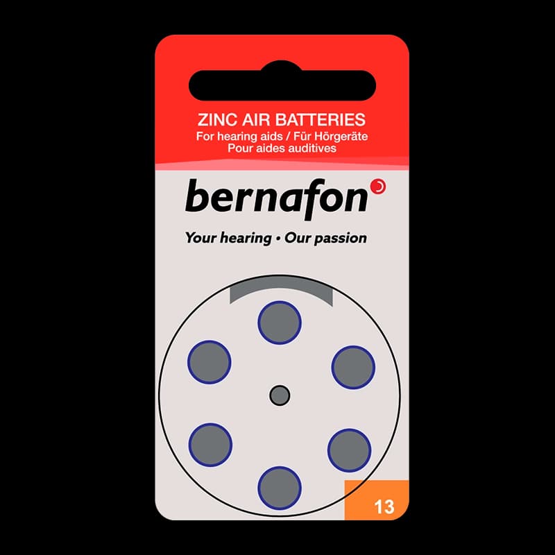 Bernafon 13 Batteri