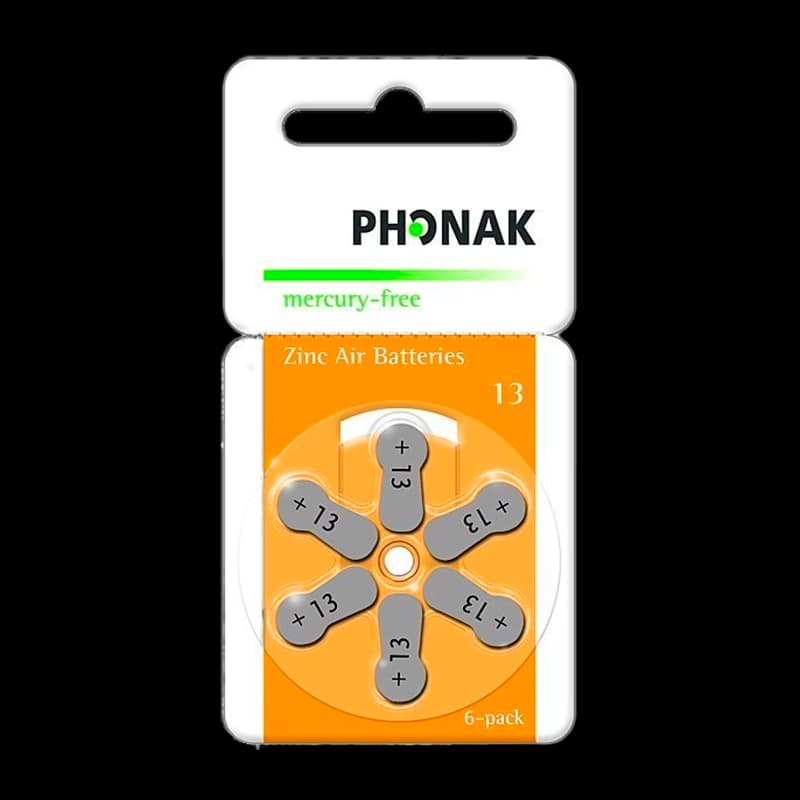 Phonak 13 batteri
