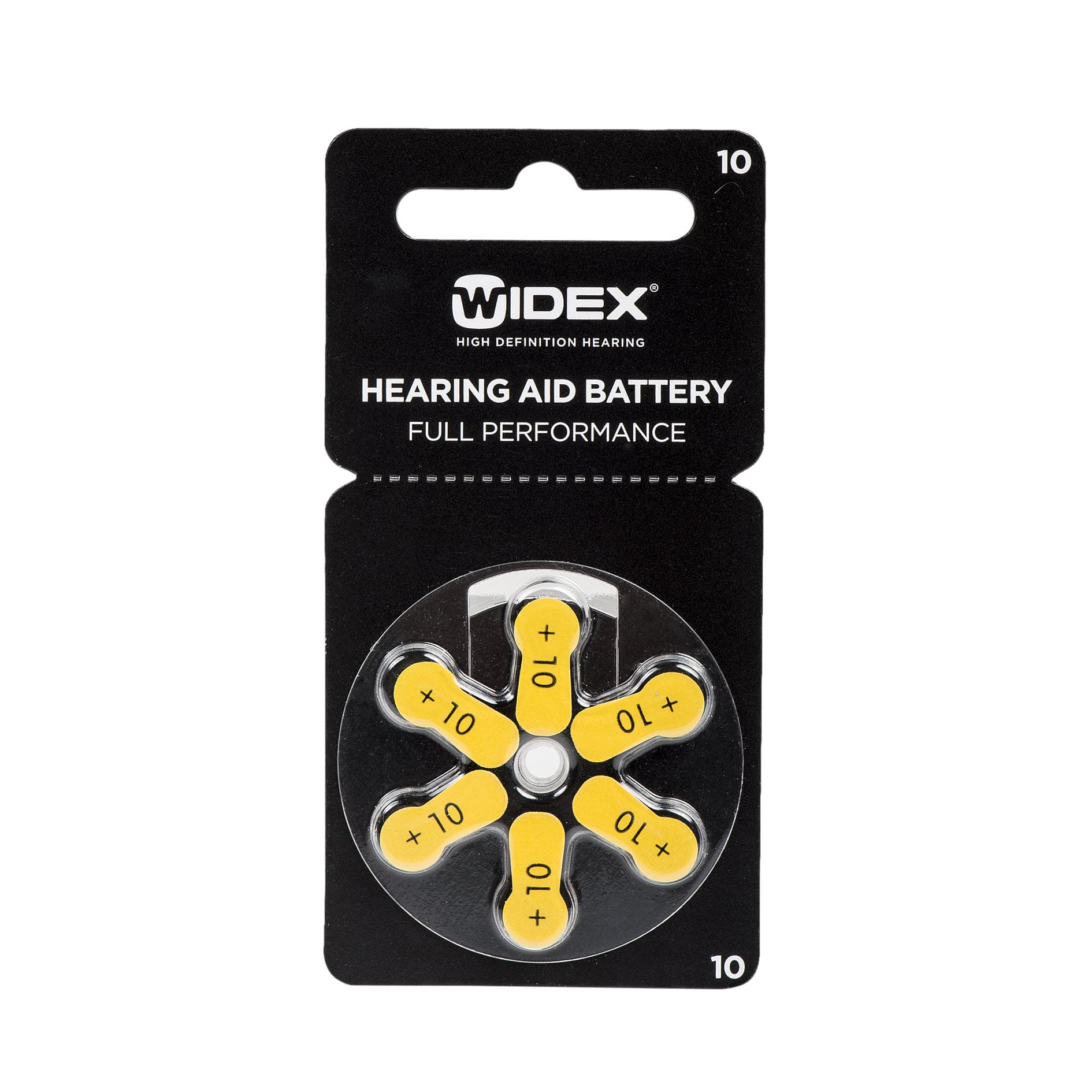 Widex 10 Batteri