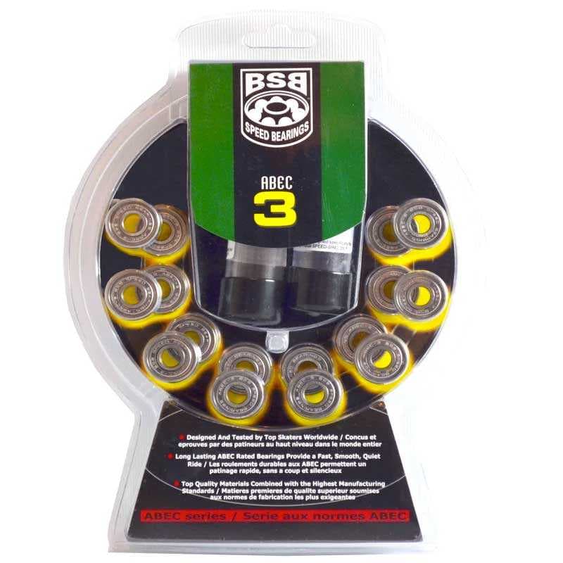 BSB Kullager ABEC 3 - 16 pcs