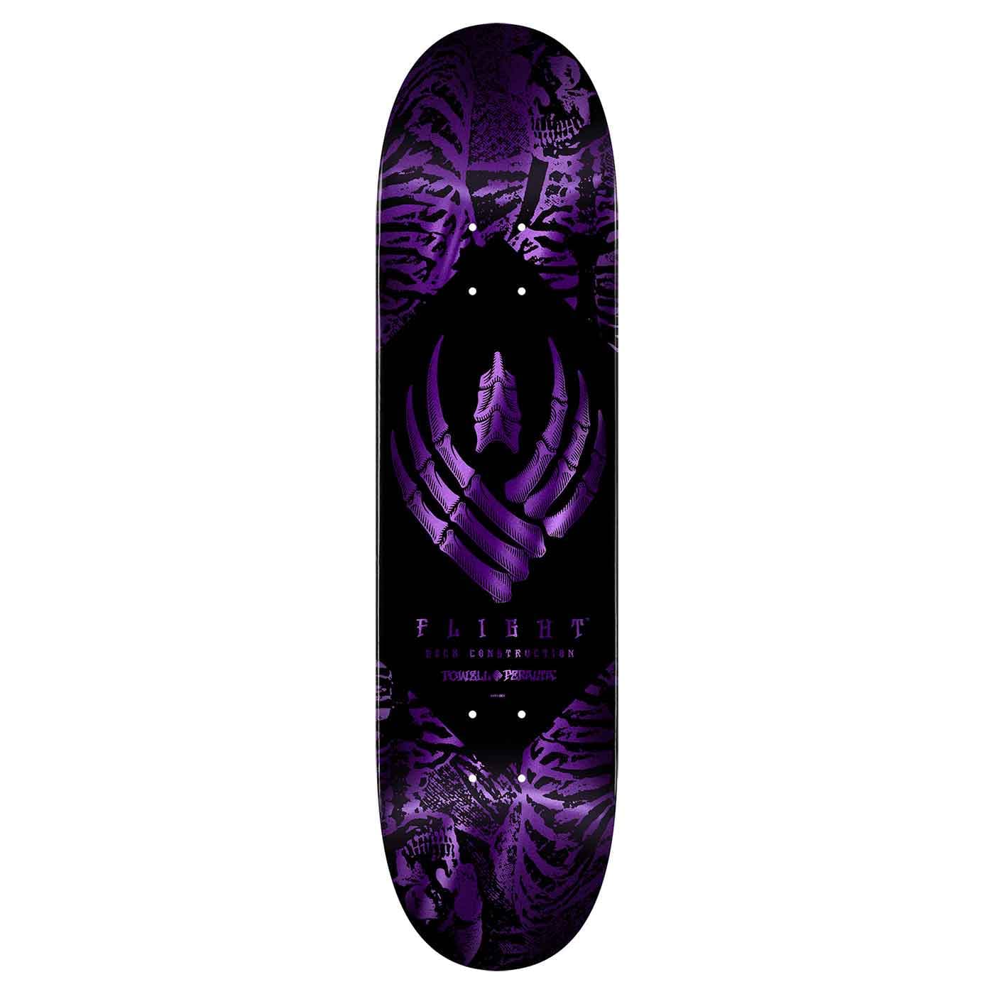 Powell Peralta Skelett Lila folie Flight Deck 9,0 X 32,45