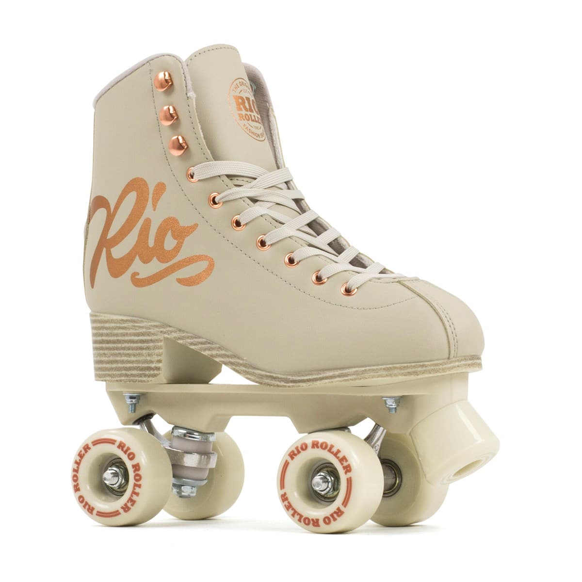 Rio Roller Side By Side Rullskridskor Rose Creme