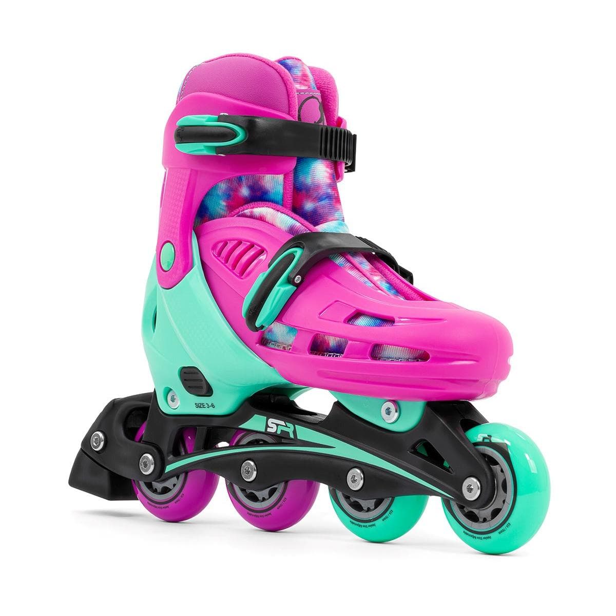 SFR Cyclone II Justerbara Inlines Skridskor Tie Dye