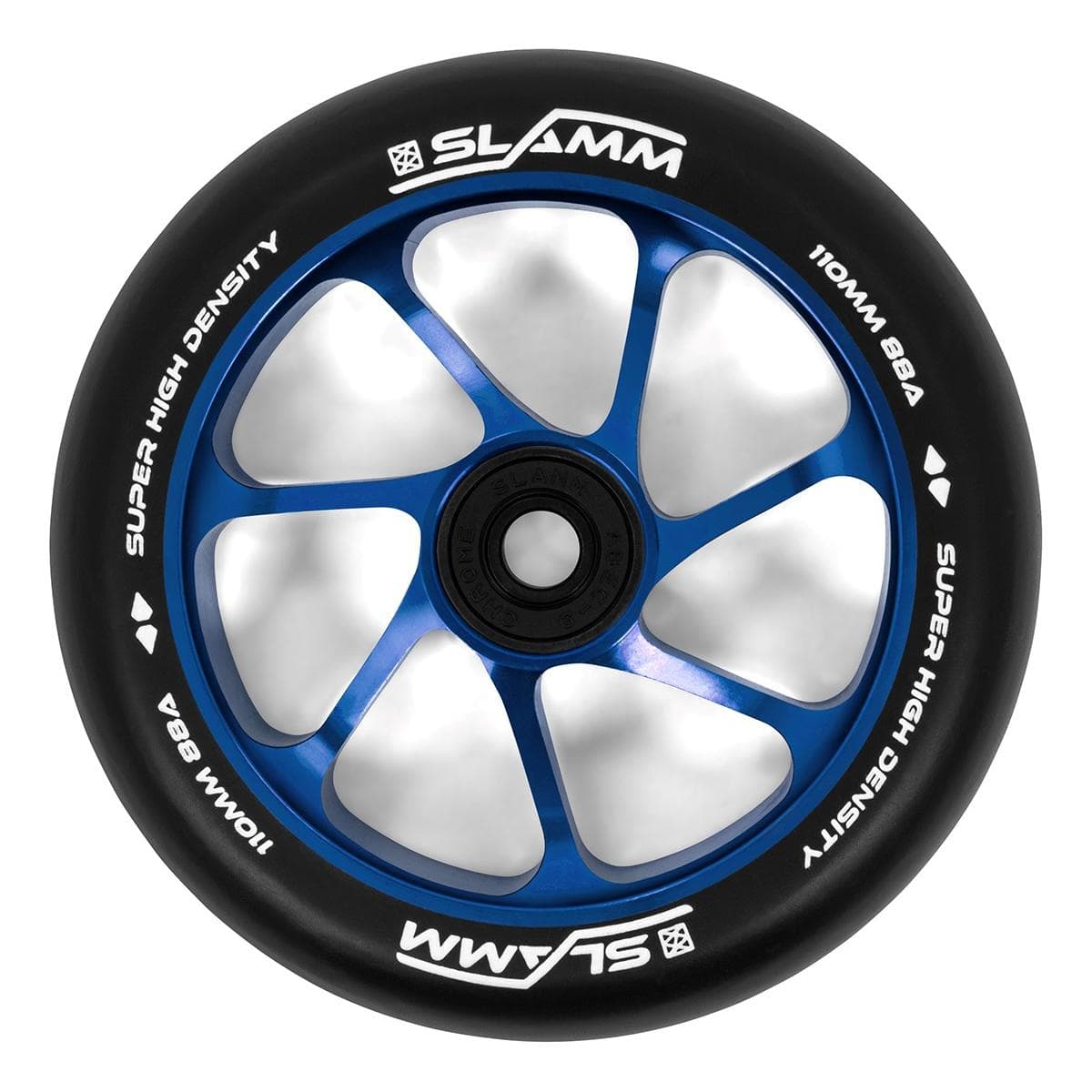Slamm 110MM Team Wheel Svart/Blue 1 st.
